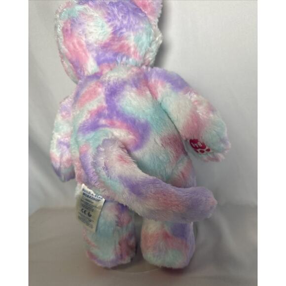 Build A Bear 16" COTTON CANDY SCENTED CAT Plush Stuffed Animal Great Condition - Picture 8 of 8